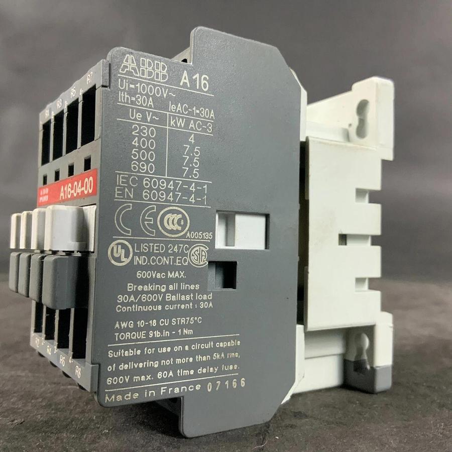 Used ABB A16-04-00 CONTACTOR ($50 OBO)