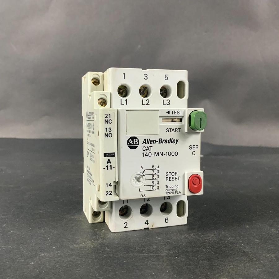 Used ALLEN BRADLEY 140-MN-1000 SER C MOTOR STARTER ($30 OBO)