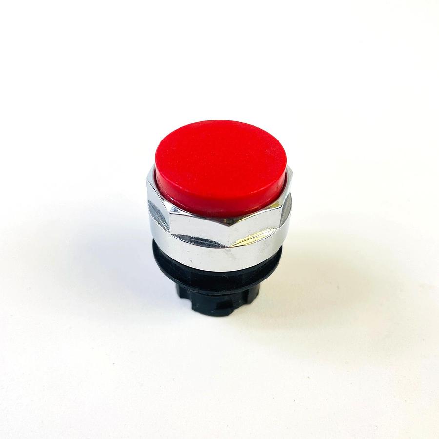 Used CUTLER HAMMER E22E2 RED EXTENDED PUSH BUTTON INDUSTRIAL CONTROL SWITCH