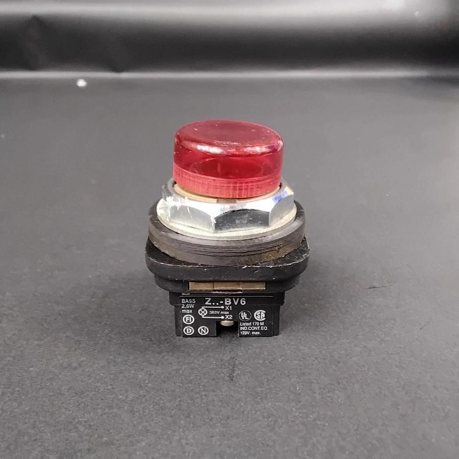 Used TELEMECANIQUE XB3BV644 RED PILOT LIGHT ($10 OBO)