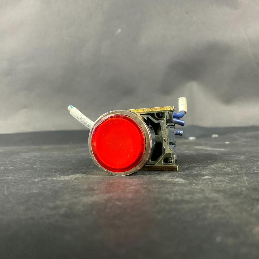 Used TELEMECANIQUE ZBE-101 RED ILLUMINATED BUTTON ($12 OBO)