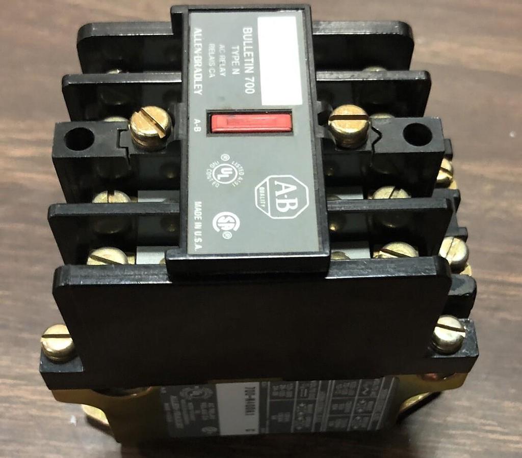 Used ALLEN BRADLEY 700-N400A1 SERIES C CONTROL RELAY ($25 OBO)