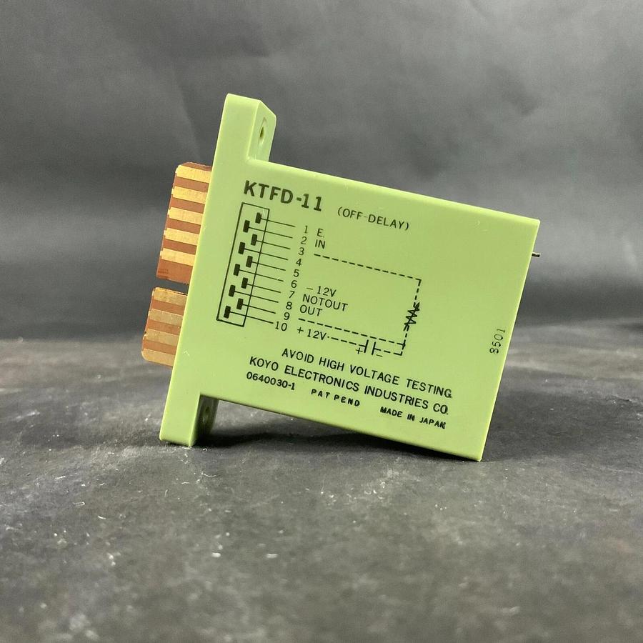 Used KOYO KTFD-11 OFF-DELAY O-MATIC RELAY ($80 OBO)