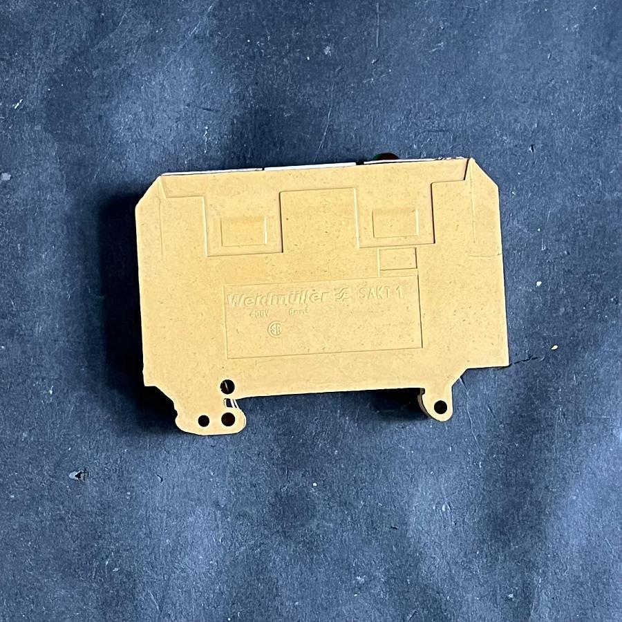 Used WEIDMULLER SAKT1 TERMINAL BLOCK ($5 OBO)