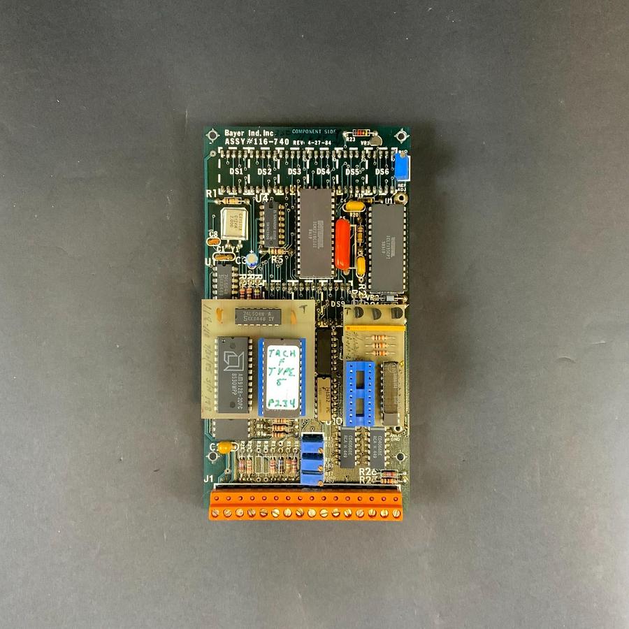 Used BAYER INDUSTRIES ASSY 116-740 PC BOARD ($50 OBO)