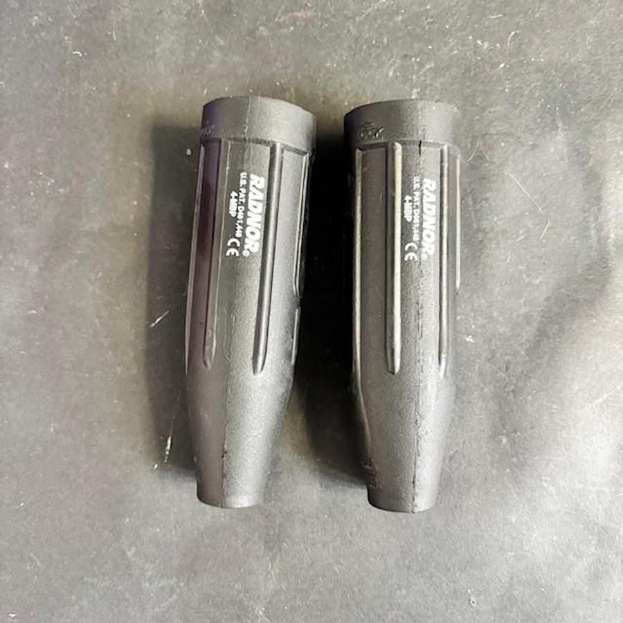 Used RADNOR 4-MBP CABLE CONNECTOR COVERS 2PCS