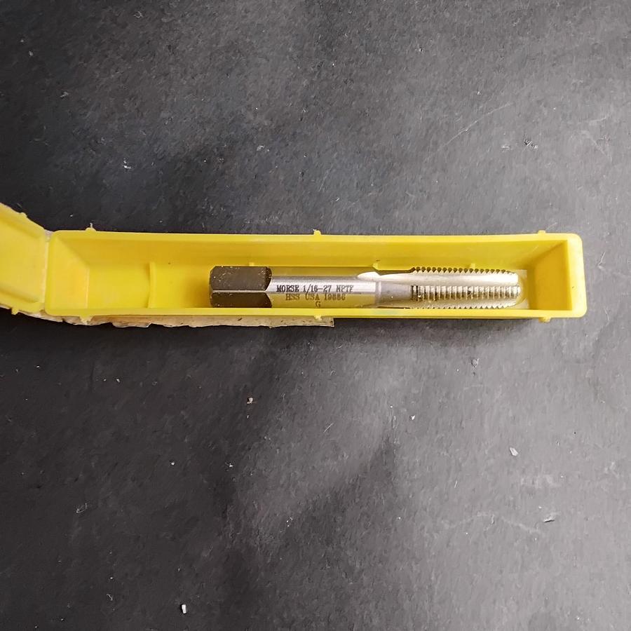 Used MORSE 2119 1/16-27 NPTF TAP ($25 OBO)