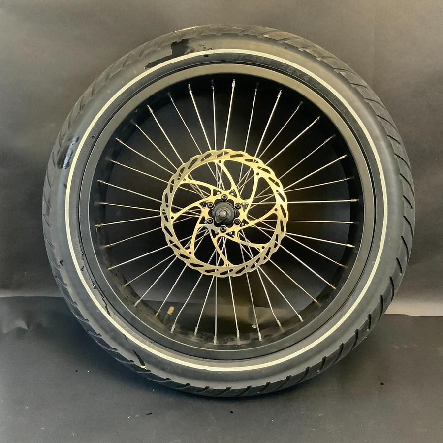 Used KENDA 97-406 20X4-1/4 E-BIKE WHEEL WITH ROTOR NEW ($120 OBO)