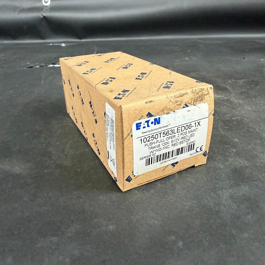 Used EATON 10250T563LED06-1X RED E-STOP BUTTON