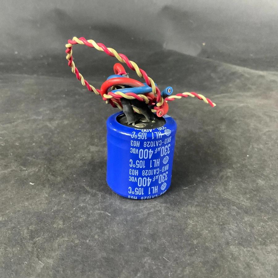 Used HITACHI BK0-CA1028 H03 400VDC 330uF CAPACITOR ($10 OBO)