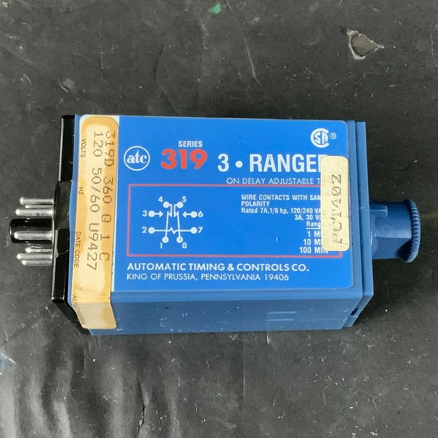 Used ATC Series 319 3.Ranger Time Relay Delay($15 OBO)
