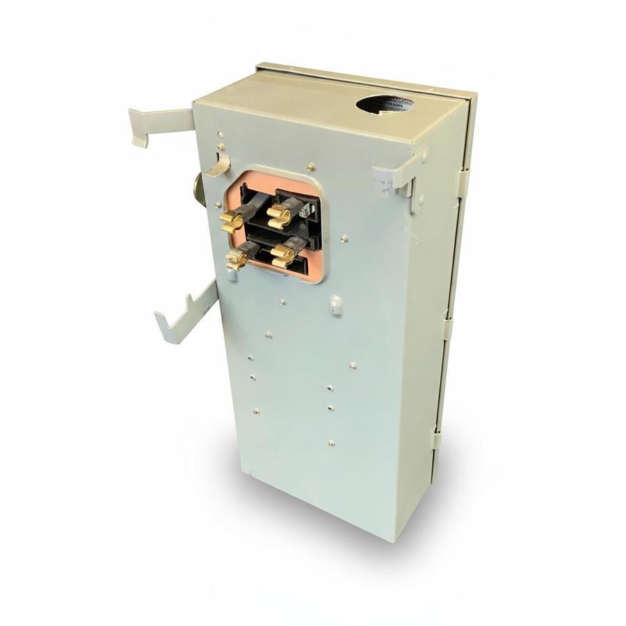 Used SQUARE D I-LINE PQ4610G FUSIBLE BUSWAY PLUG-IN UNIT OEM INDUSTRIAL SWITCHGEAR