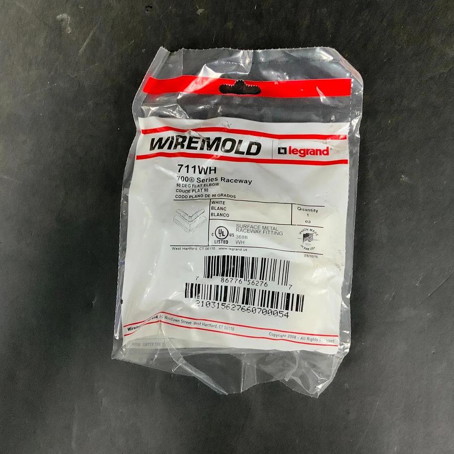 Used WIREMOLD 711WH 90 DEGREE FLAT ELBOW ($8 OBO)