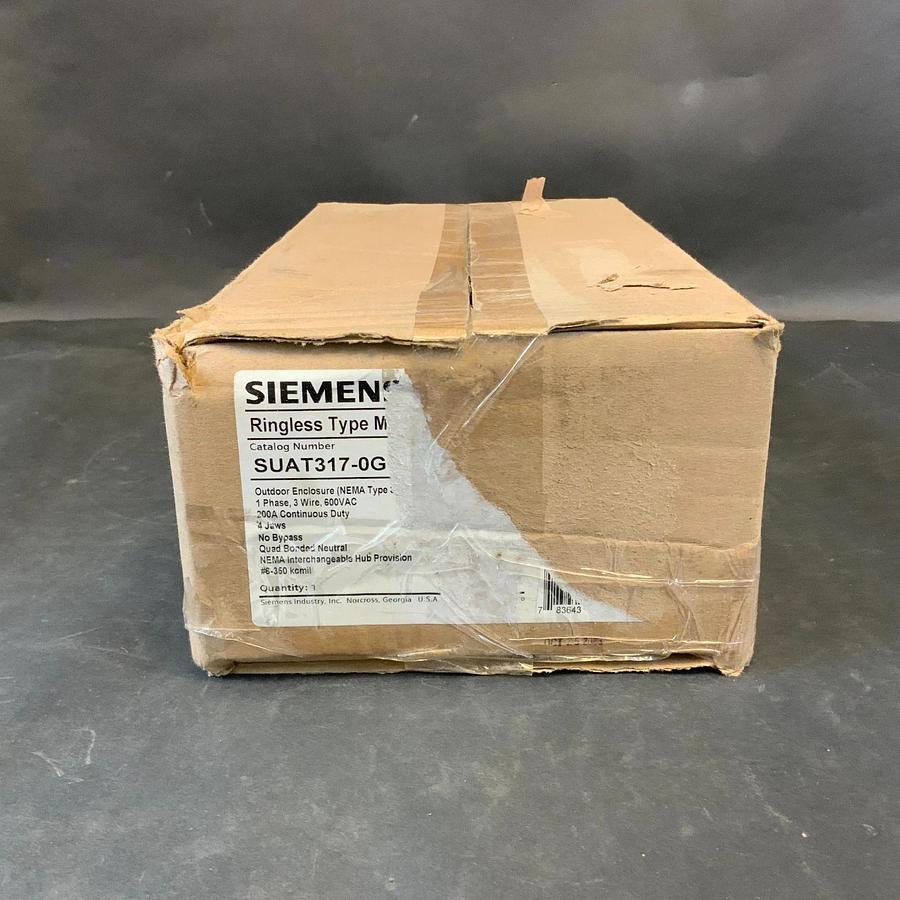 SIEMENS SUAT317-0G RINGLESS METER SOCKET ($45 OBO)