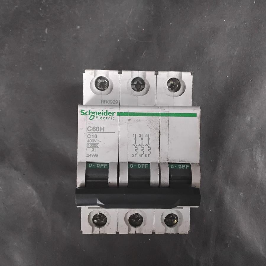 Used SCHNEIDER ELECTRIC C60H C10 CIRCUIT BREAKER ($35 OBO)
