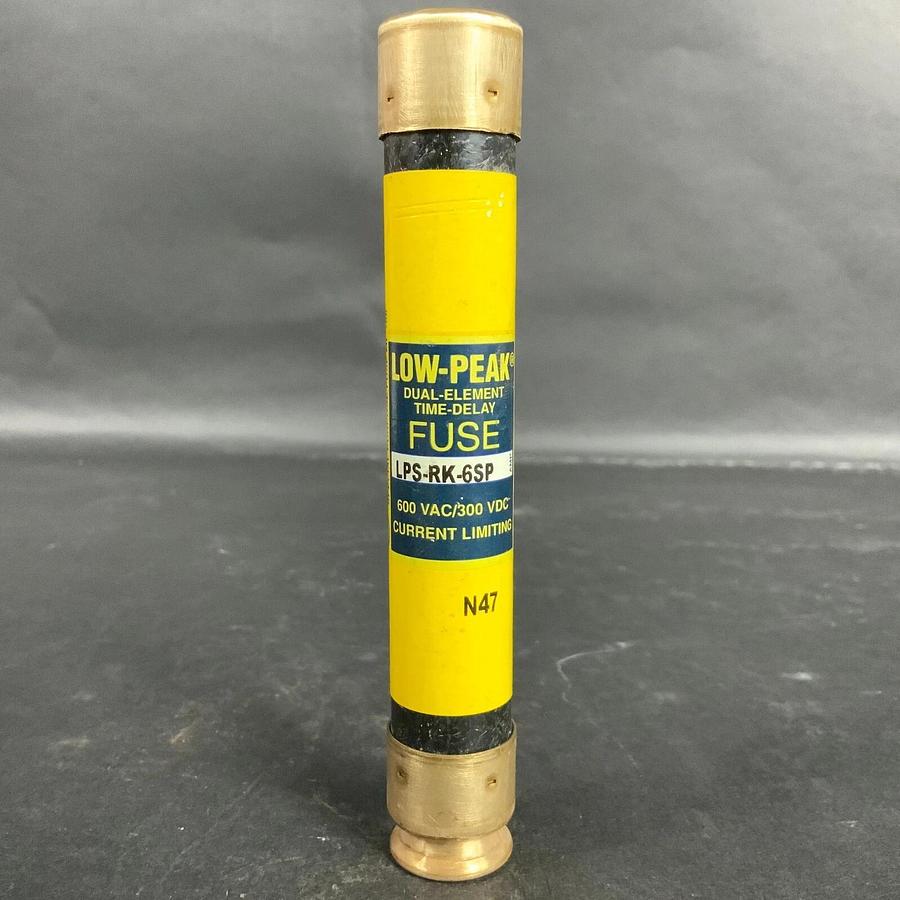 Refurbished BUSSMANN LPS-RK-6SP LOW PEAK FUSE ($5 OBO) - REFURBISHED