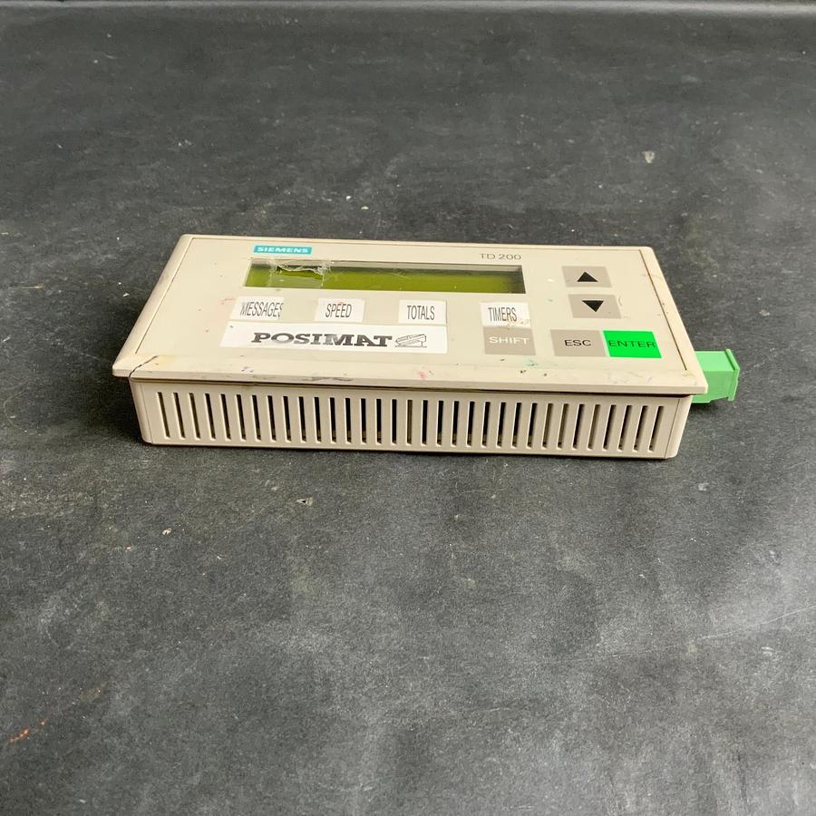 Used SIEMENS TD200 OPERATOR INTERFACE *PARTS ONLY* ($40 OBO)