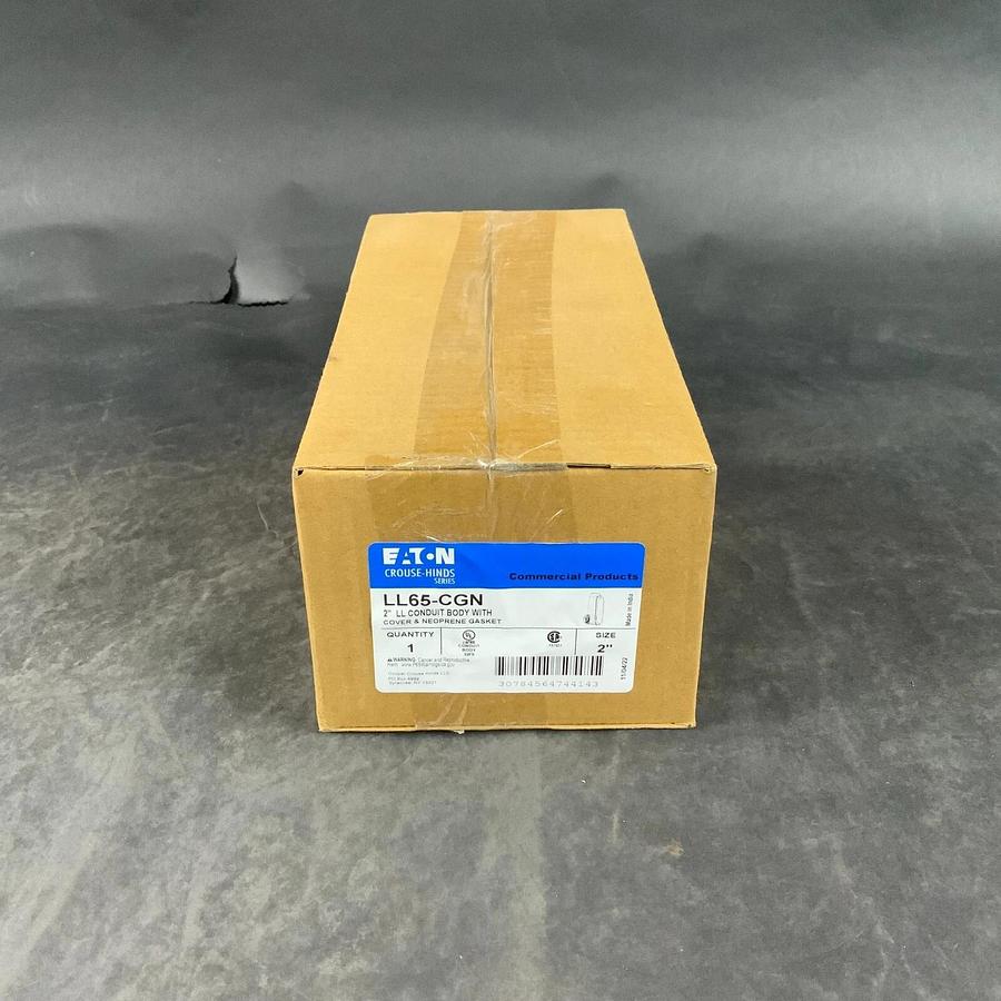 Used EATON LL65-CGN - LL CONDUIT BODY - COVER AND GASKET ($50 OBO)