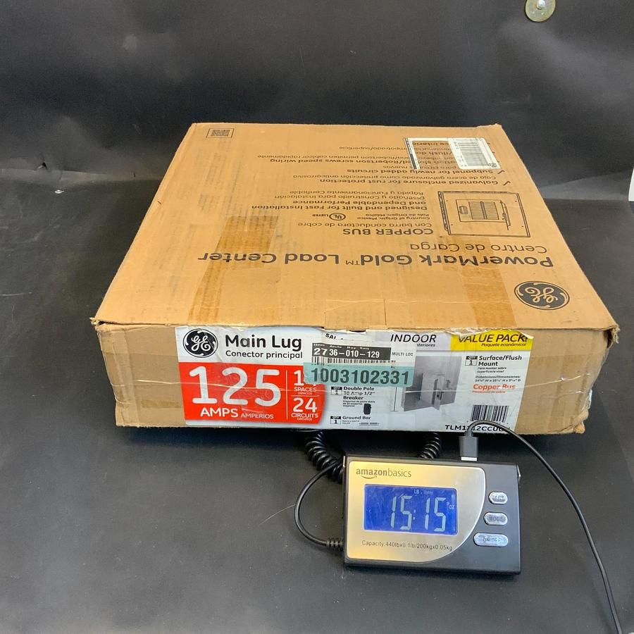 Used GE TLM1212CCUGK MAIN LUG LOAD CENTER ($60 OBO)