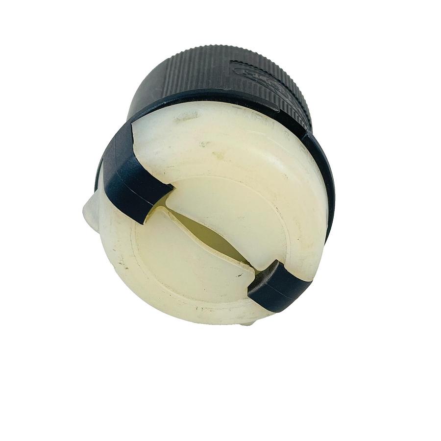 Used HUBBELL HBL2821 TWIST LOCK MALE PLUG 30A 277/480VAC REFURBISHED EXCELLENT