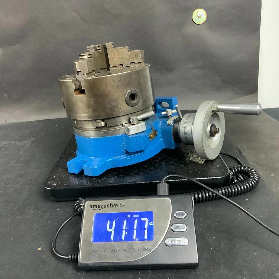 Used YUASA 550-046 6” ROTARY TABLE W/ 3JAW CHUCK ($750 OBO)
