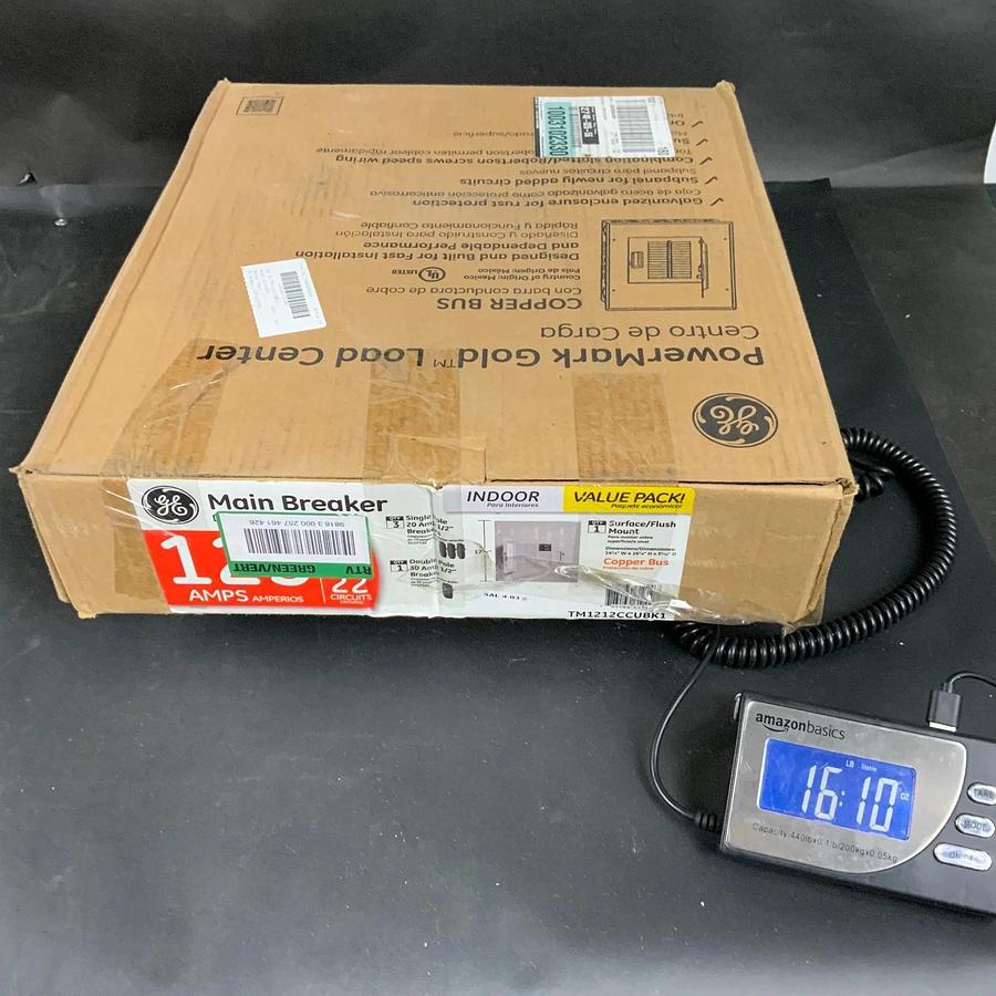 GE TM1212CCUBK1 MAIN BREAKER LOAD CENTER ($50 OBO)