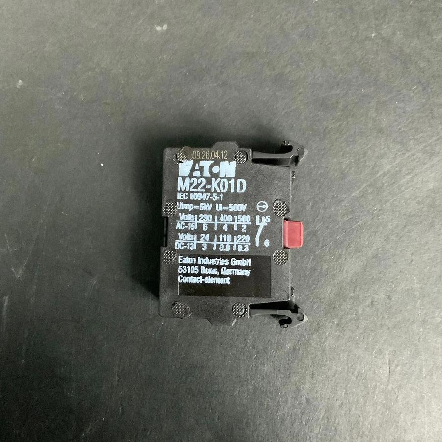 Used EATON M22-K01D CONTACT BLOCK - NEW ($14 OBO)