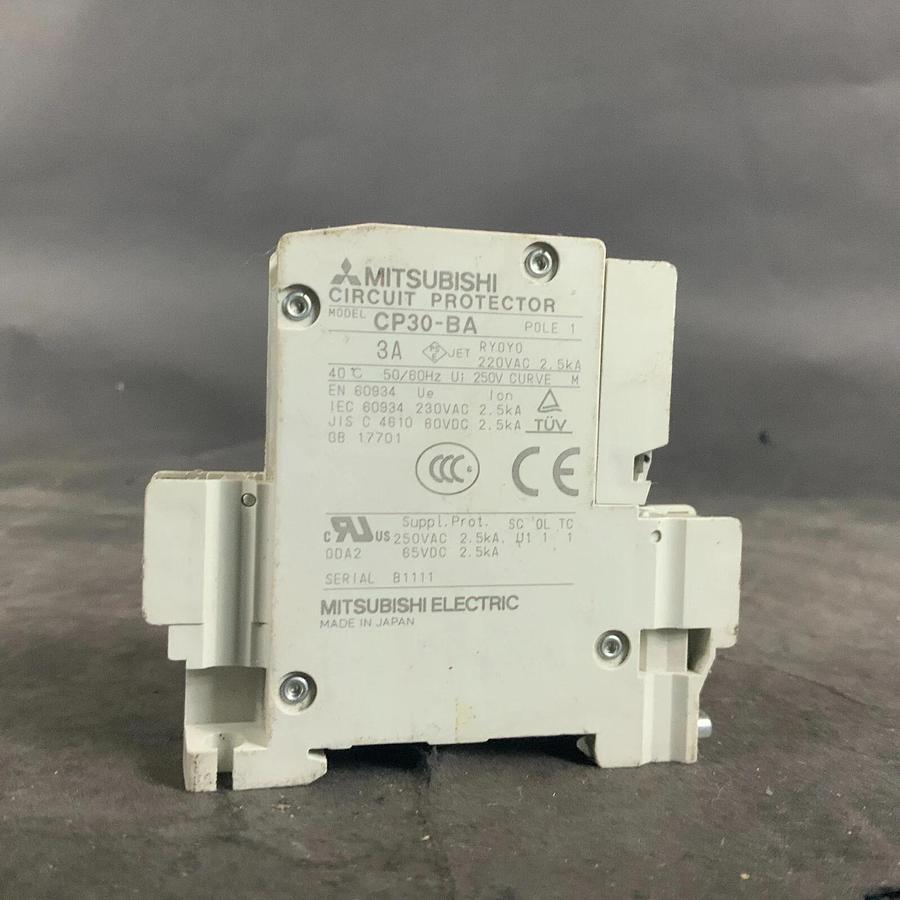 Used MITSUBISHI CP30-BA 1 POLE UNIT CIRCUIT PROTECTOR ($10 OBO)