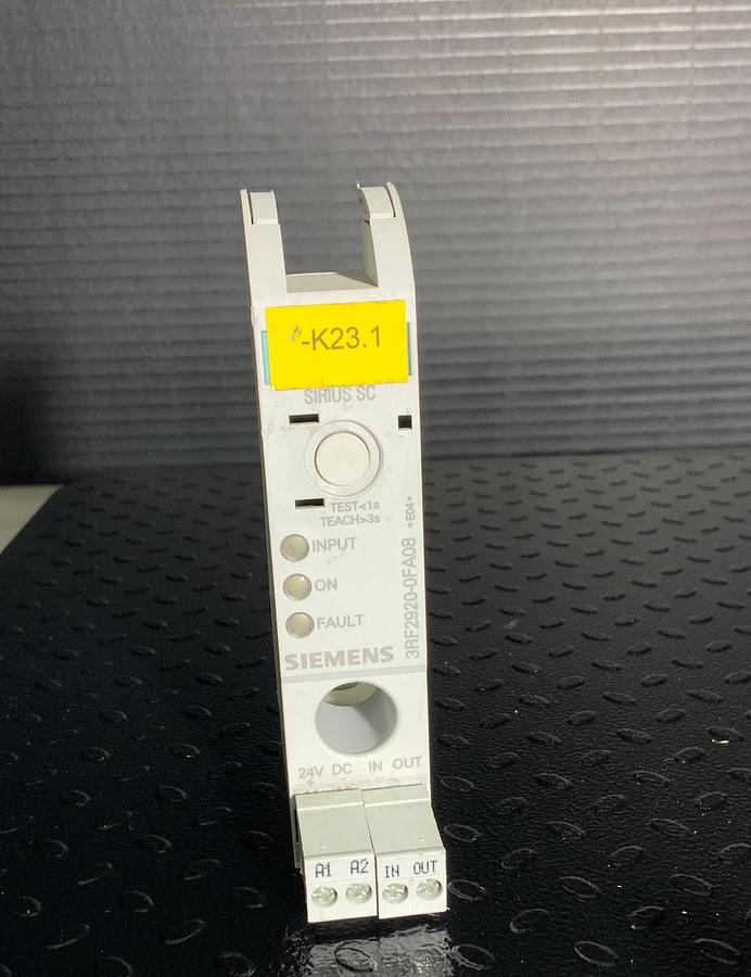 Used SIEMENS 3RF2920-0FA08 ($109.89/EACH OBO)