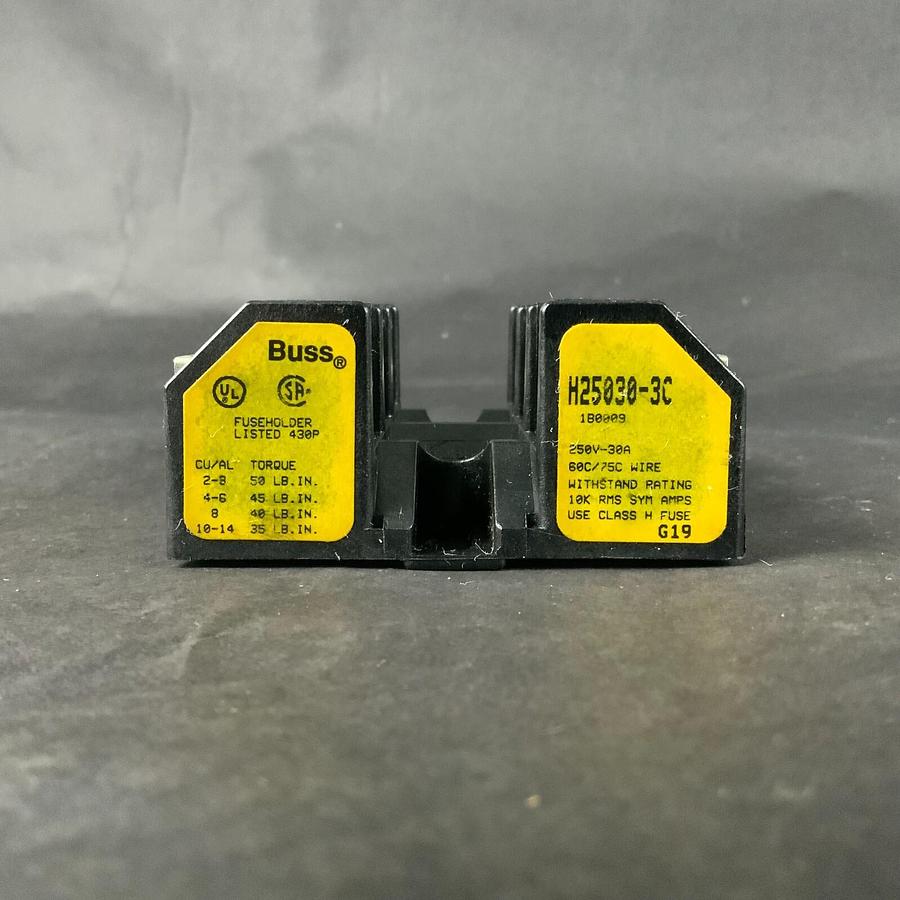Used BUSSMANN H25030-3C FUSE HOLDER ($12 OBO)