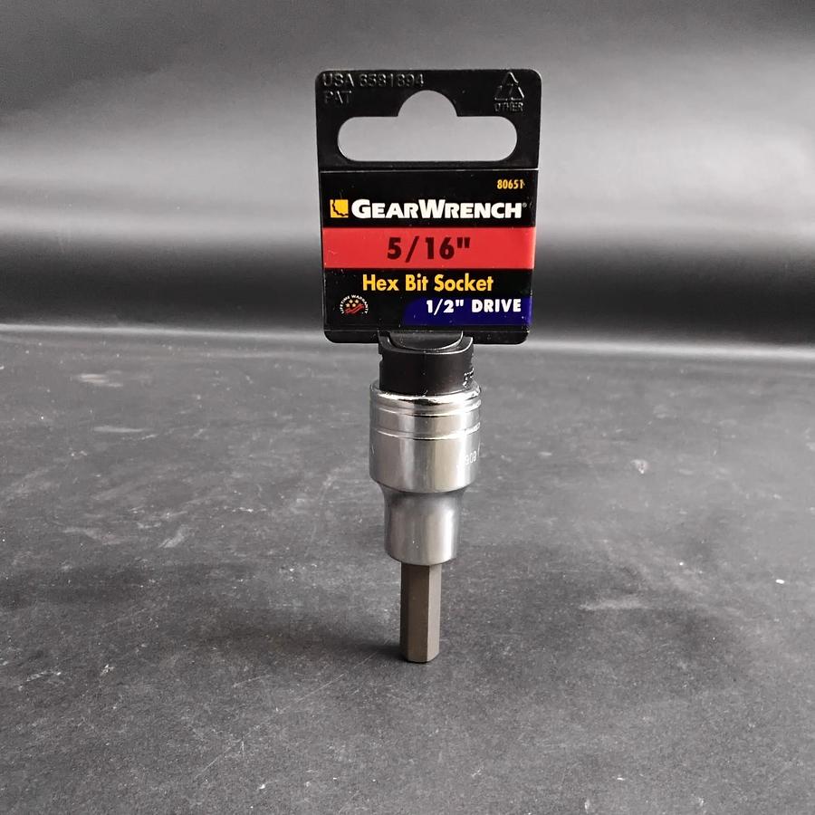 GEARWRENCH 80651 5/16" HEX BIT SOCKET ($10 OBO)