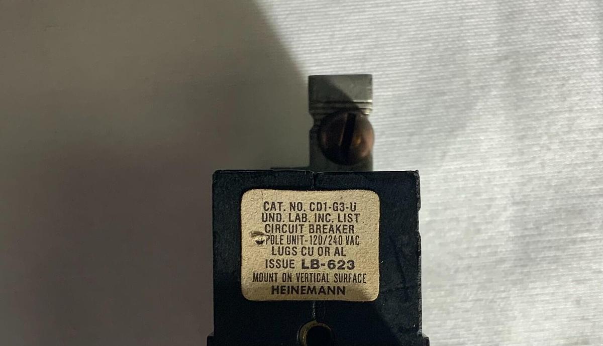 Used HEINEMANN CD1-G3-U-025 (25A) ($26.99 OBO)