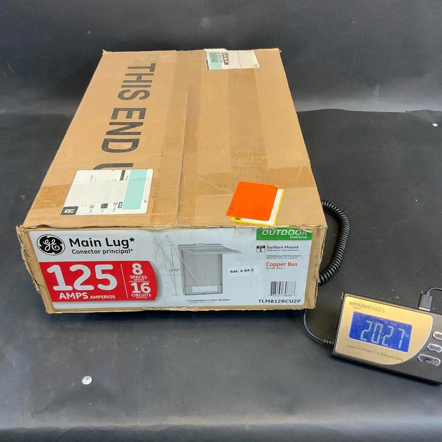 GE TLM812RCU2P MAIN LUG LOAD CENTER ($60 OBO)