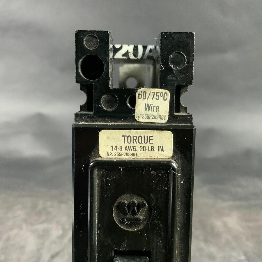 Used WESTINGHOUSE EHB1020 CIRCUIT BREAKER ($8 OBO)