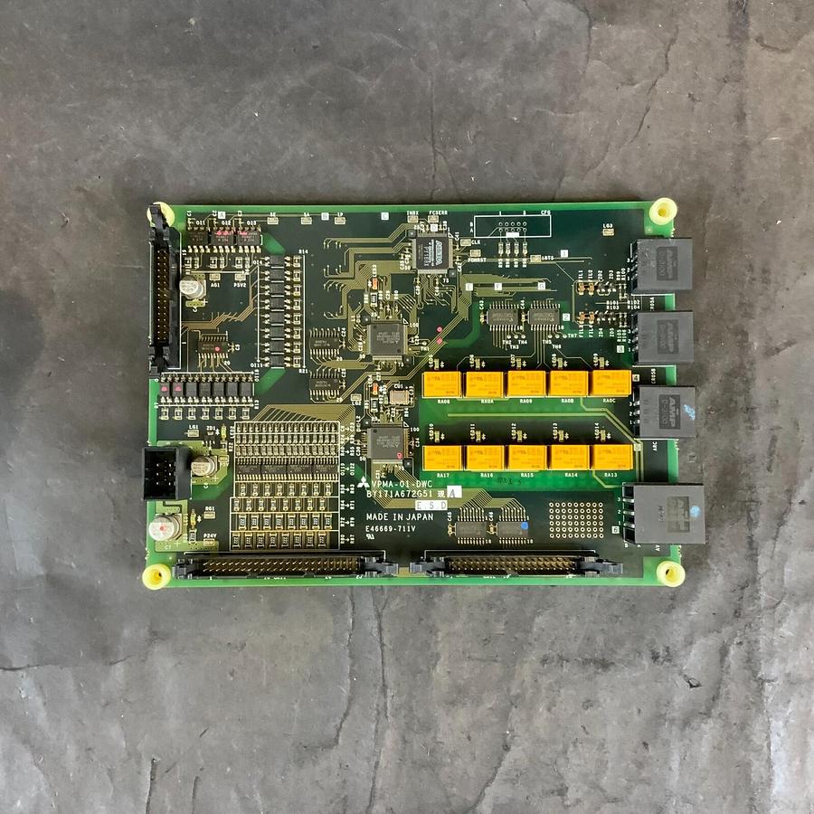 Used MITSUBISHI VPMA-01-DWC BY171A672G51 PC BOARD ($100 OBO)