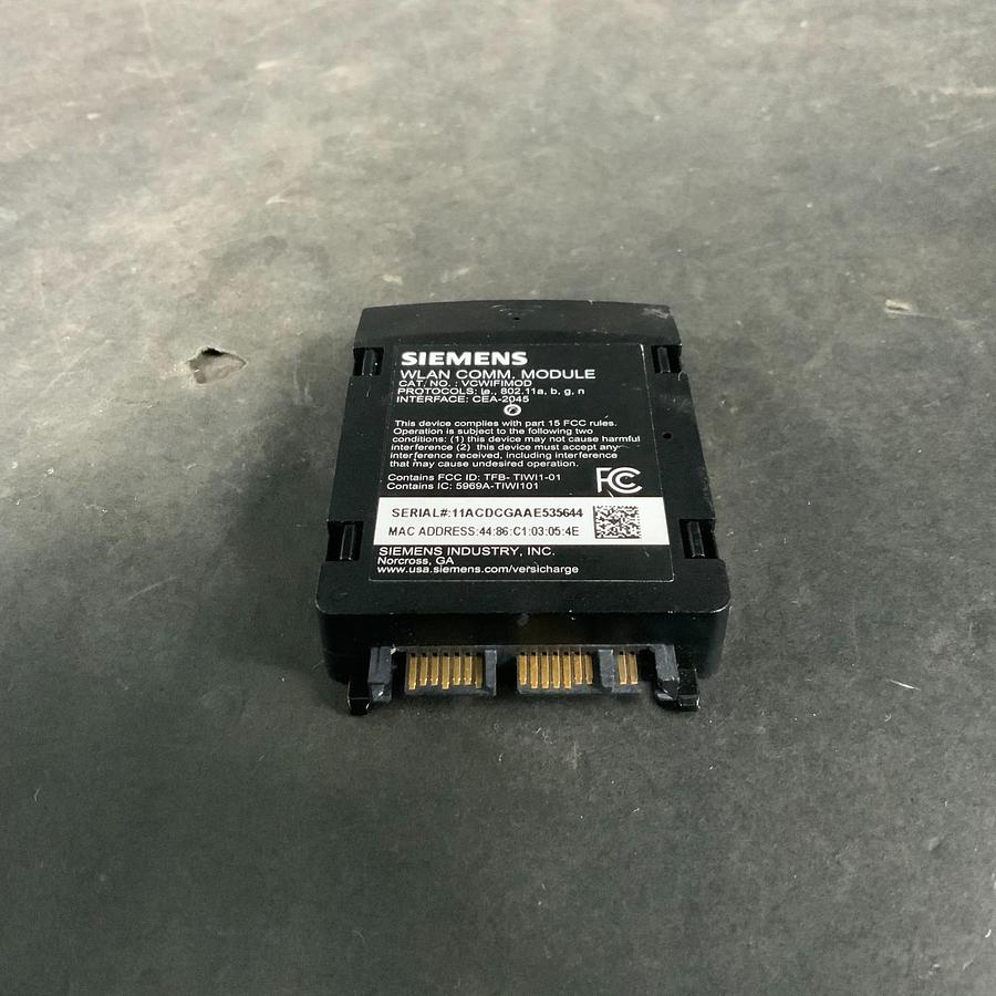 Used SIEMENS VCWIFIMOD WLAN COMM. MODULE ($35 OBO)