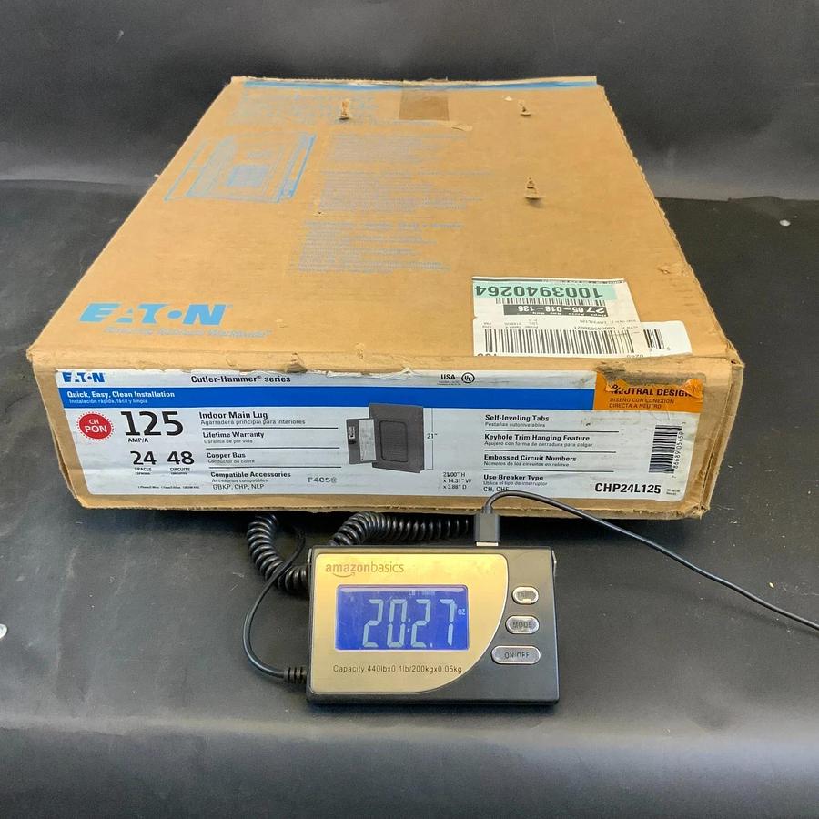 EATON CHP24L125 MAIN LUG LOAD CENTER ($100 OBO)