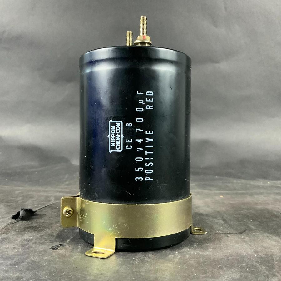 NIPPON CHEMICON CEB 350V 4700 CAPACITOR ($15 OBO)