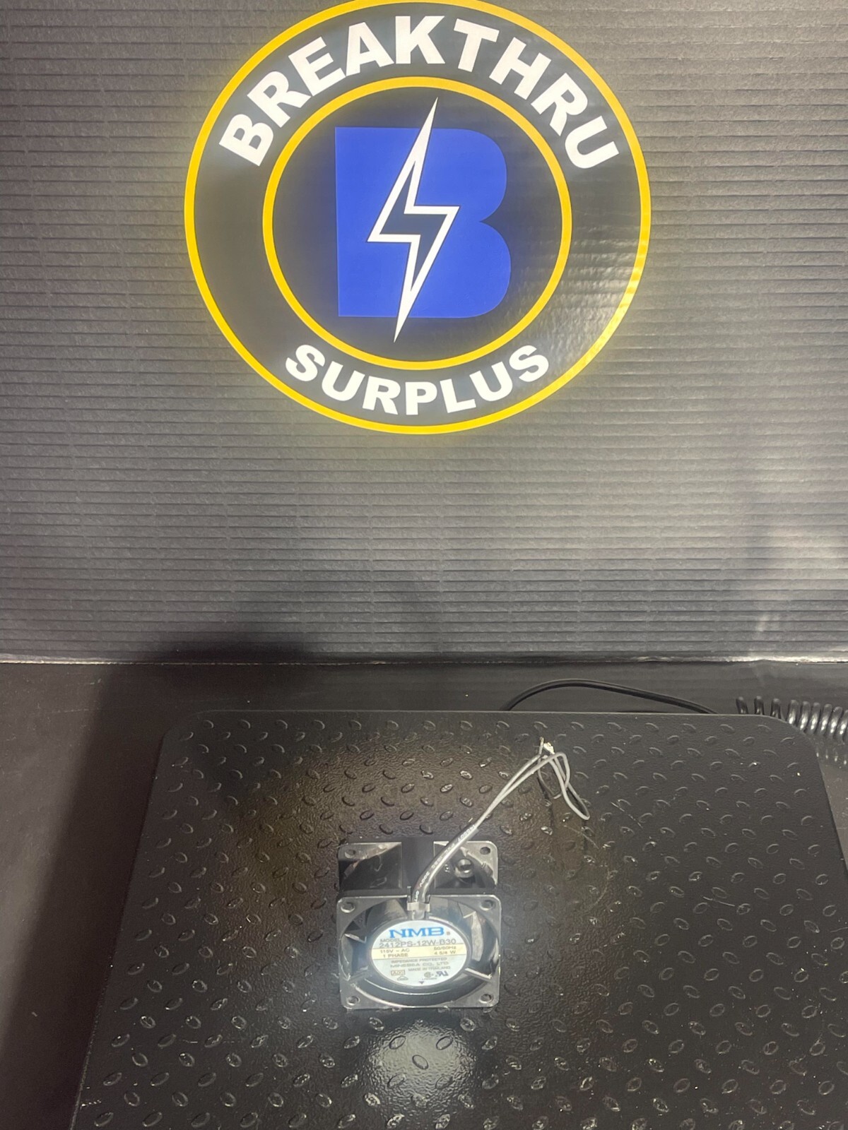 Used NMB Technologies Axial Fan Model 2412PS-12W-B30 ($19.99/ea OBO!!!)