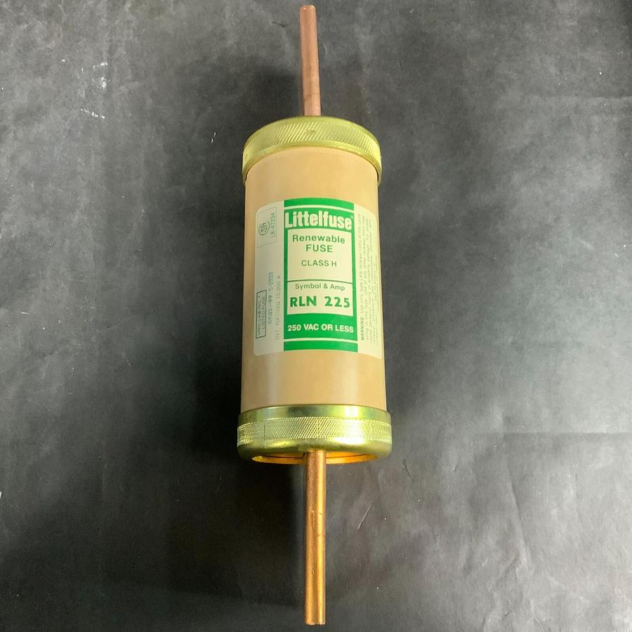 LITTELFUSE RLN225 RENEWABLE FUSE - NEW IN BOX ($50 OBO)