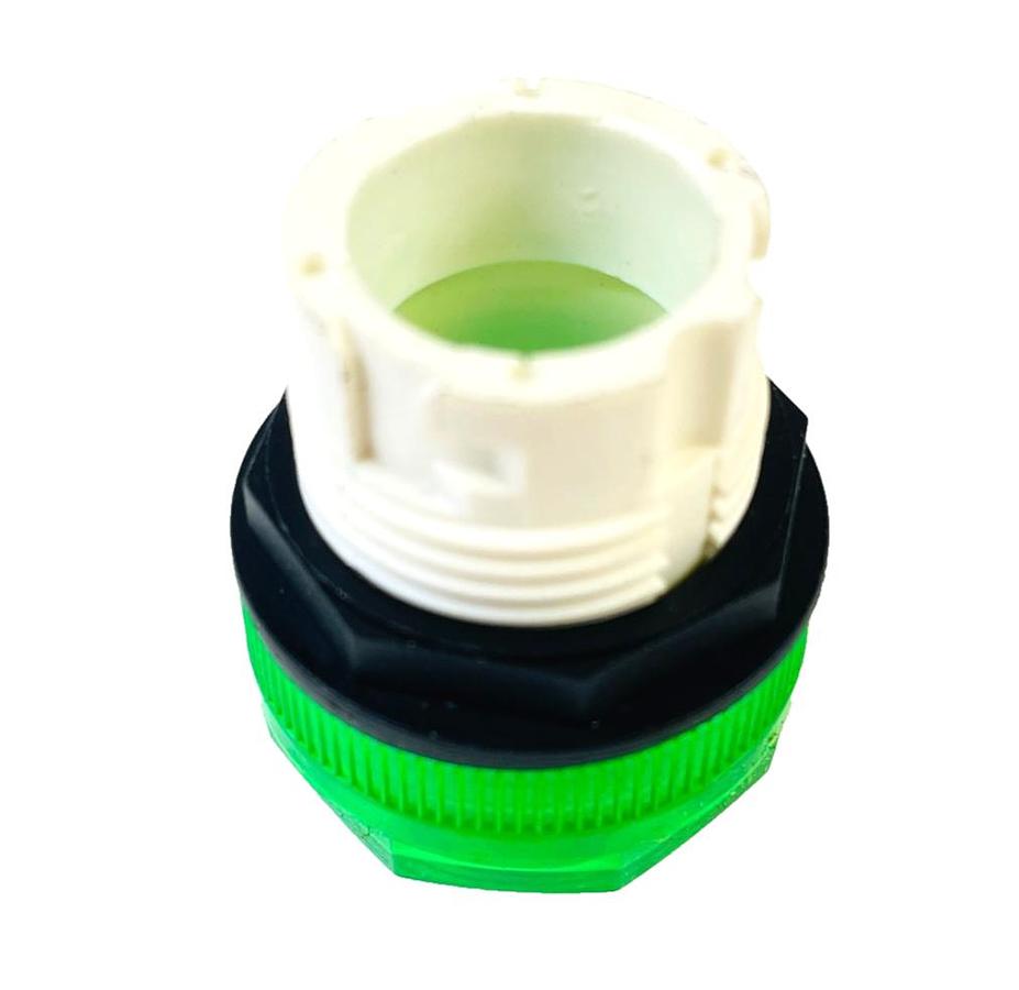 Used CUTLER HAMMER E22H3X54 GREEN INDICATING LIGHT SELLER REFURBISHED EXCELLENT