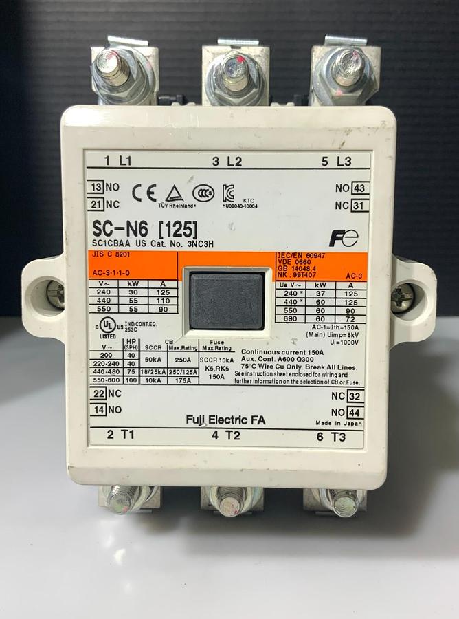 Used FUJI SC-N6 CONTACTOR ($59.99/EACH OBO)