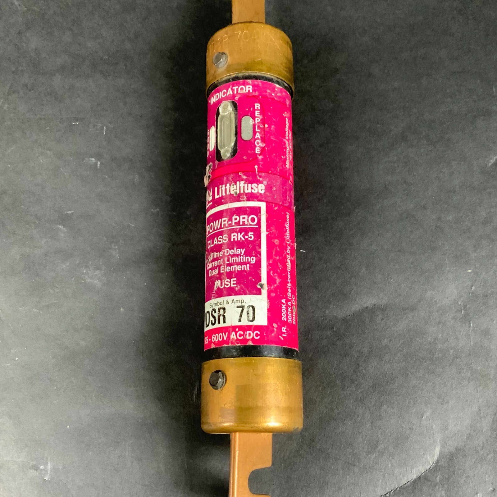Used LITTELFUSE IDSR 70 INDICATOR FUSE ($8 OBO)