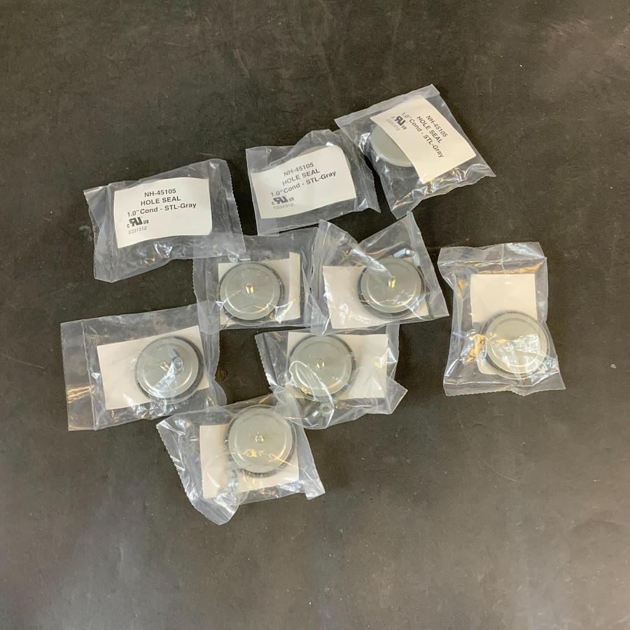 Used FABTECH SUPPLY NH-45105 1” CONDUIT HOLE SEAL - SET OF 9 ($15 OBO)