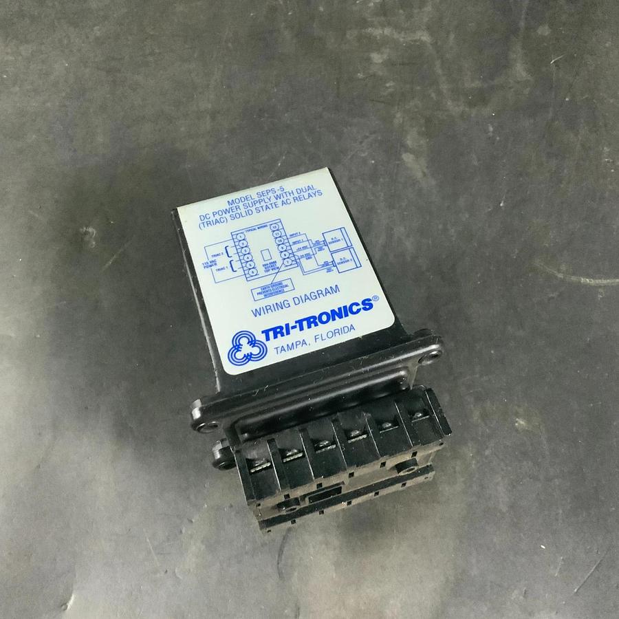 Used TRITRONICS SEPS-5 DC POWER SUPPLY ($30 OBO)