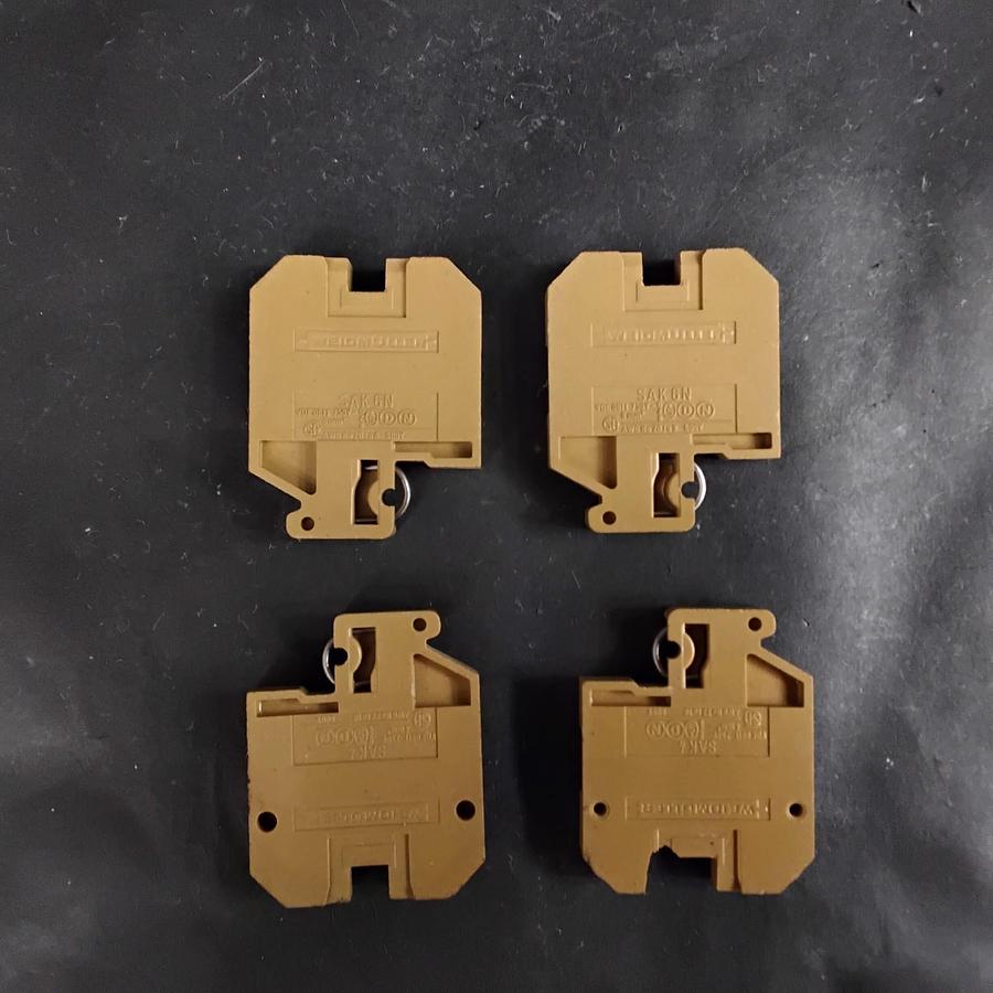 Used WEIDMULLER SAK 6N TERMINAL BLOCKS ($7/EACH OBO)