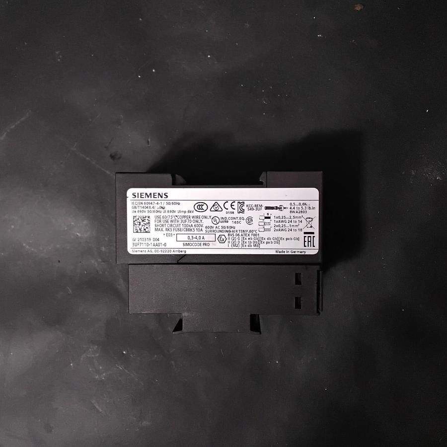 Used SIEMENS 3UF7111-1AA01-0 MEASURING MODULE ($180 OBO)