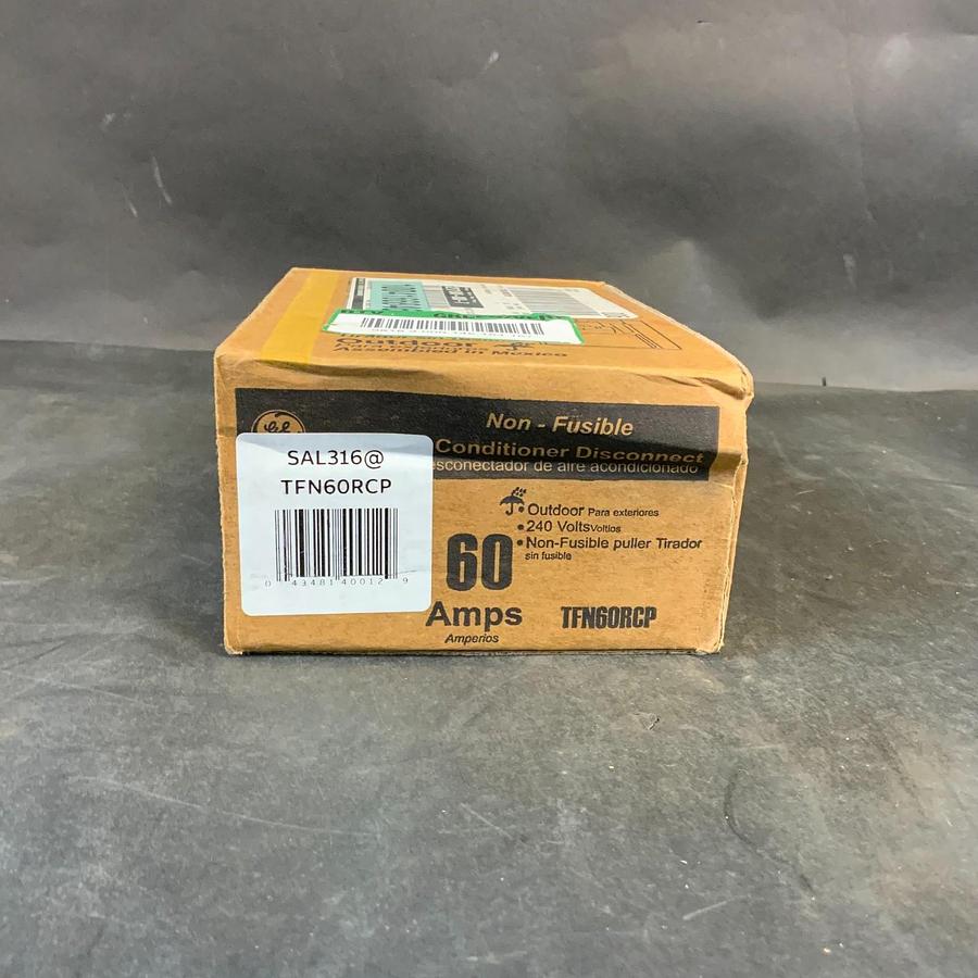 Used GE TFN60RCP NON-FUSIBLE AIR CONDITIONER DISCONNECT - NEW ($15 OBO)