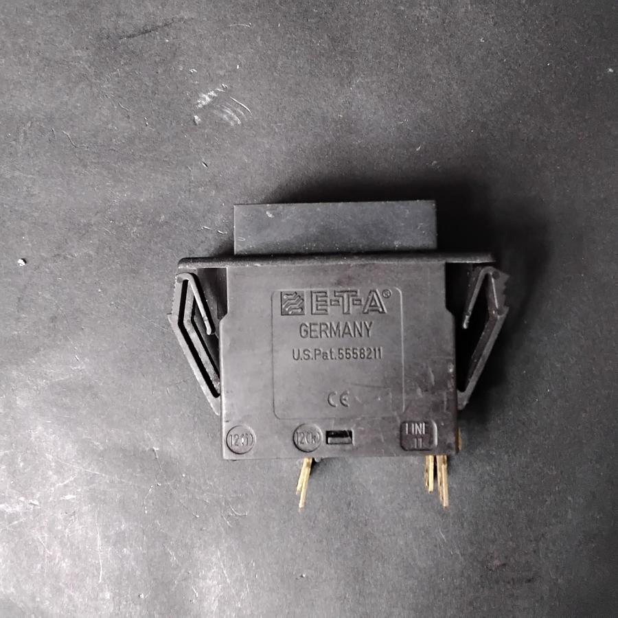 Used E-T-A 3120-F323-P7T1-W19DB4 THERMAL CIRCUIT BREAKER ($20 OBO)