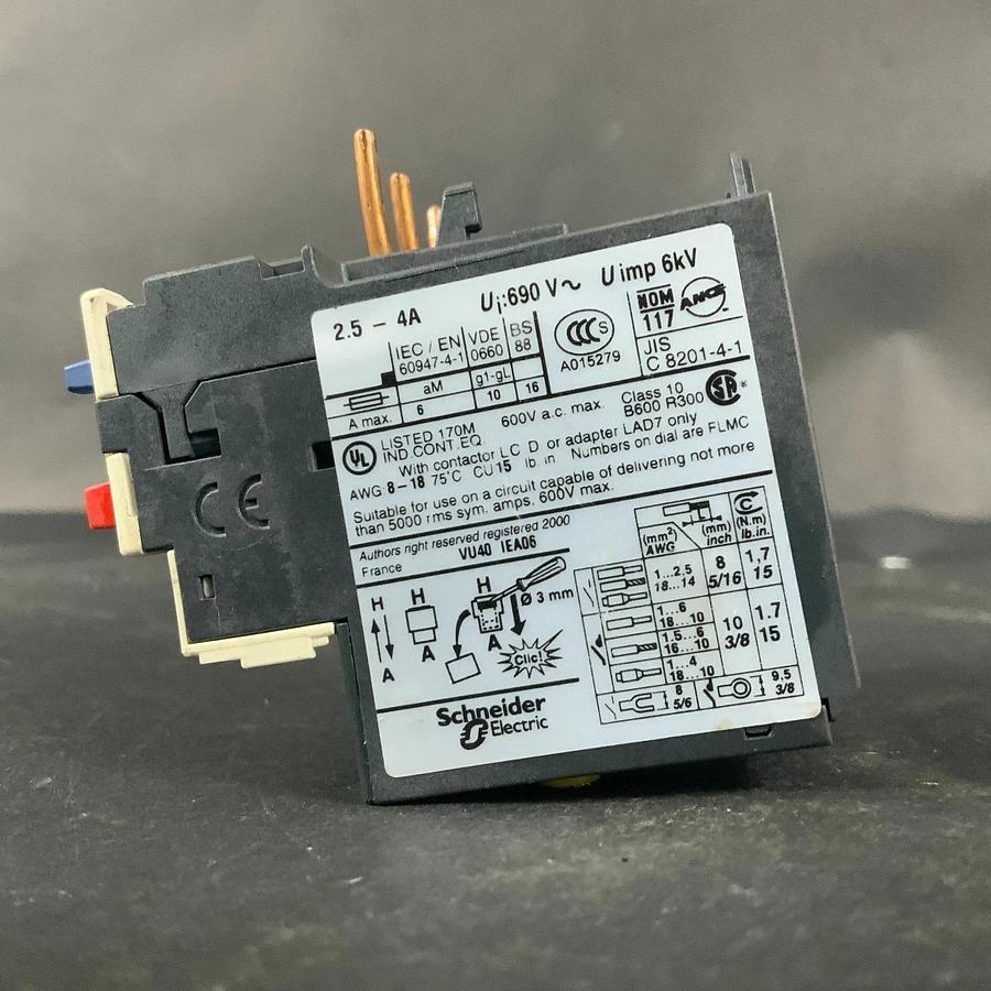 Used TELEMECANIQUE LRD086 RELAY ($20 OBO)